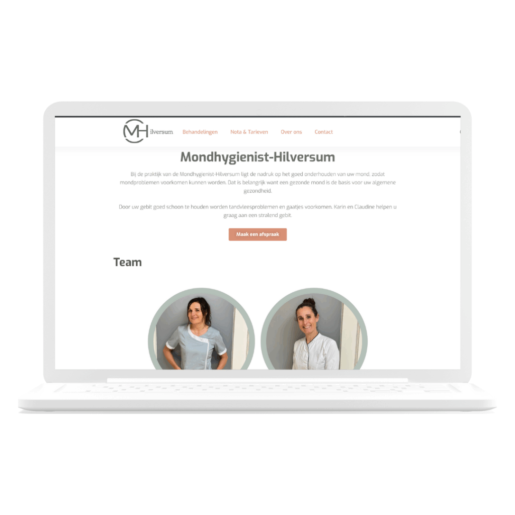Mock-up Mondhygiënist Hilversum