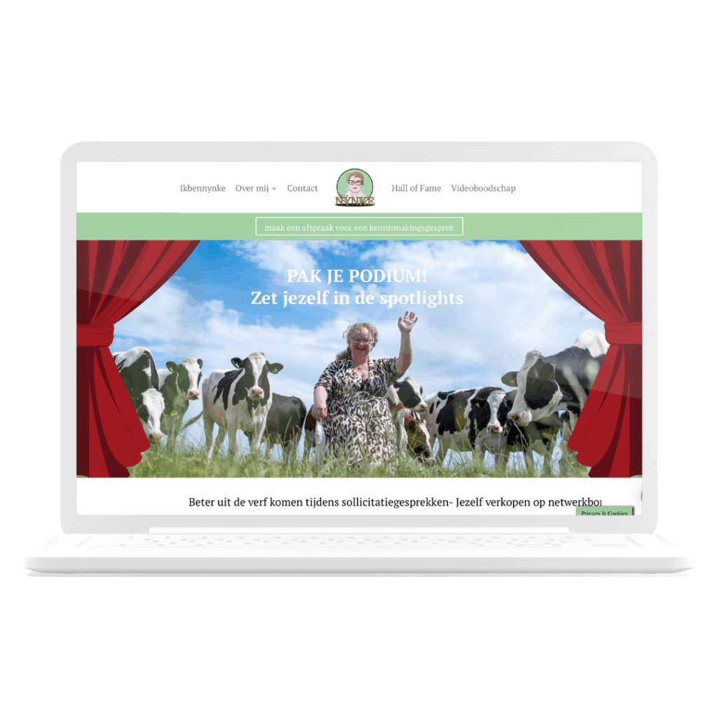 Mock-up Ik Ben Nynke